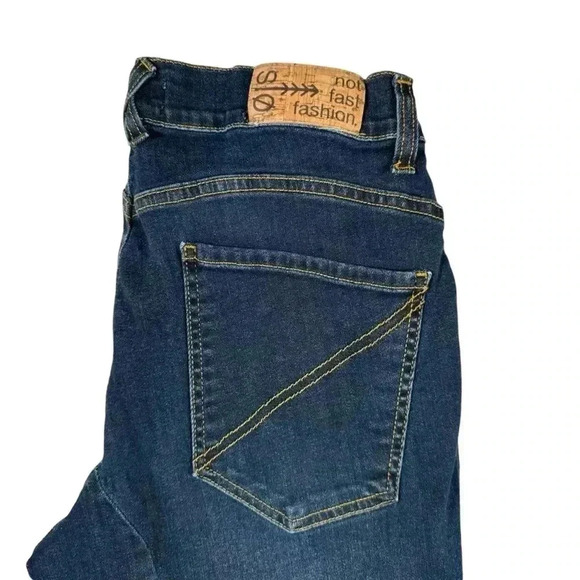 Slo Mid Rise Skinny Jeans Women's SIze 34 Dark Blue Denim Stretch - Picture 3 of 15